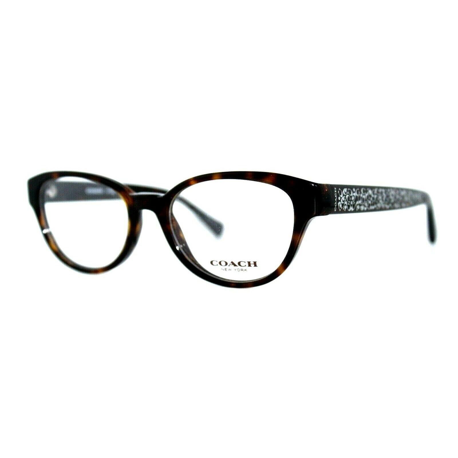 Coach HC 6069 5120 Dark Tortoise Eyeglasses Frames 49-17-135MM