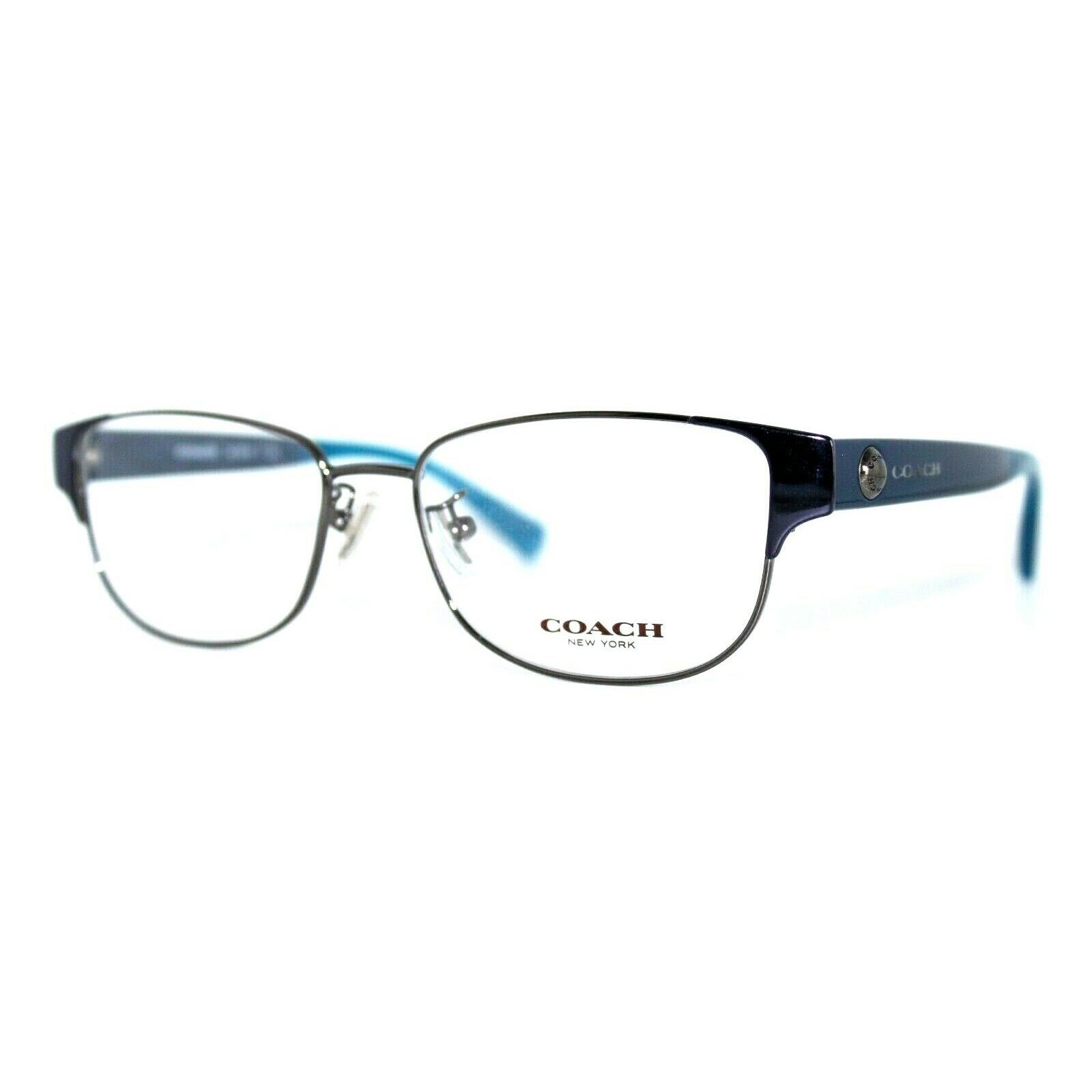 Coach HC 5079 9259 Dark Silver Navy Eyeglasses Frames 53-16-135MM