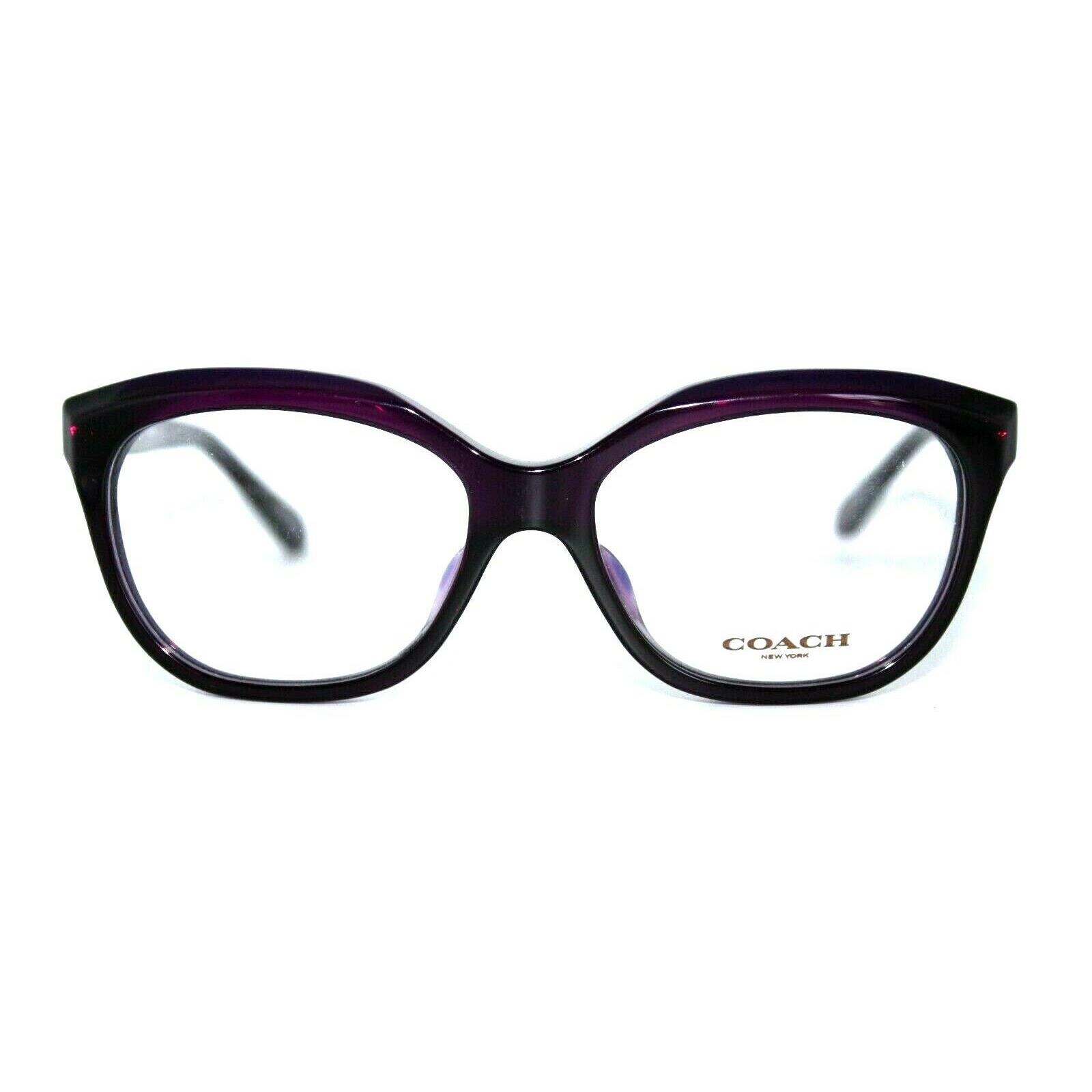 Coach HC 6096F 5249 Deep Purple Eyeglasses Frames 53-16-135MM