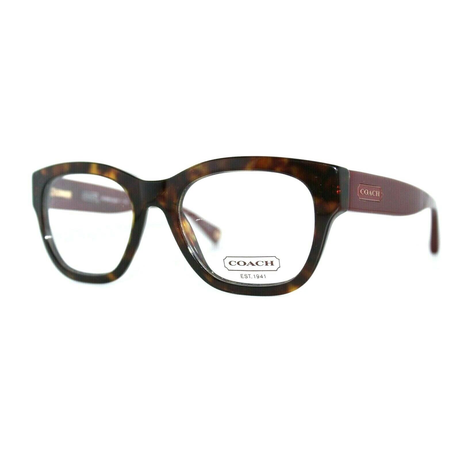 Coach HC 6044 Laura 5162 Tortoise Eyeglasses Frame 53-20-135MM