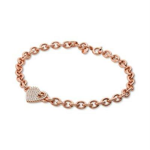 Michael Kors Womens Gold Sparkle Charm Jewelry Link Bracelet O/s Bhfo 1067
