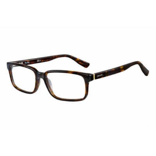 Pierre Cardin-p.c. 6162 05MI Rectangle Eyeglasses Havana