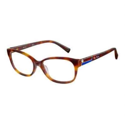 Pierre Cardin-p.c. 8434 005L Rectangle Eyeglasses Havana