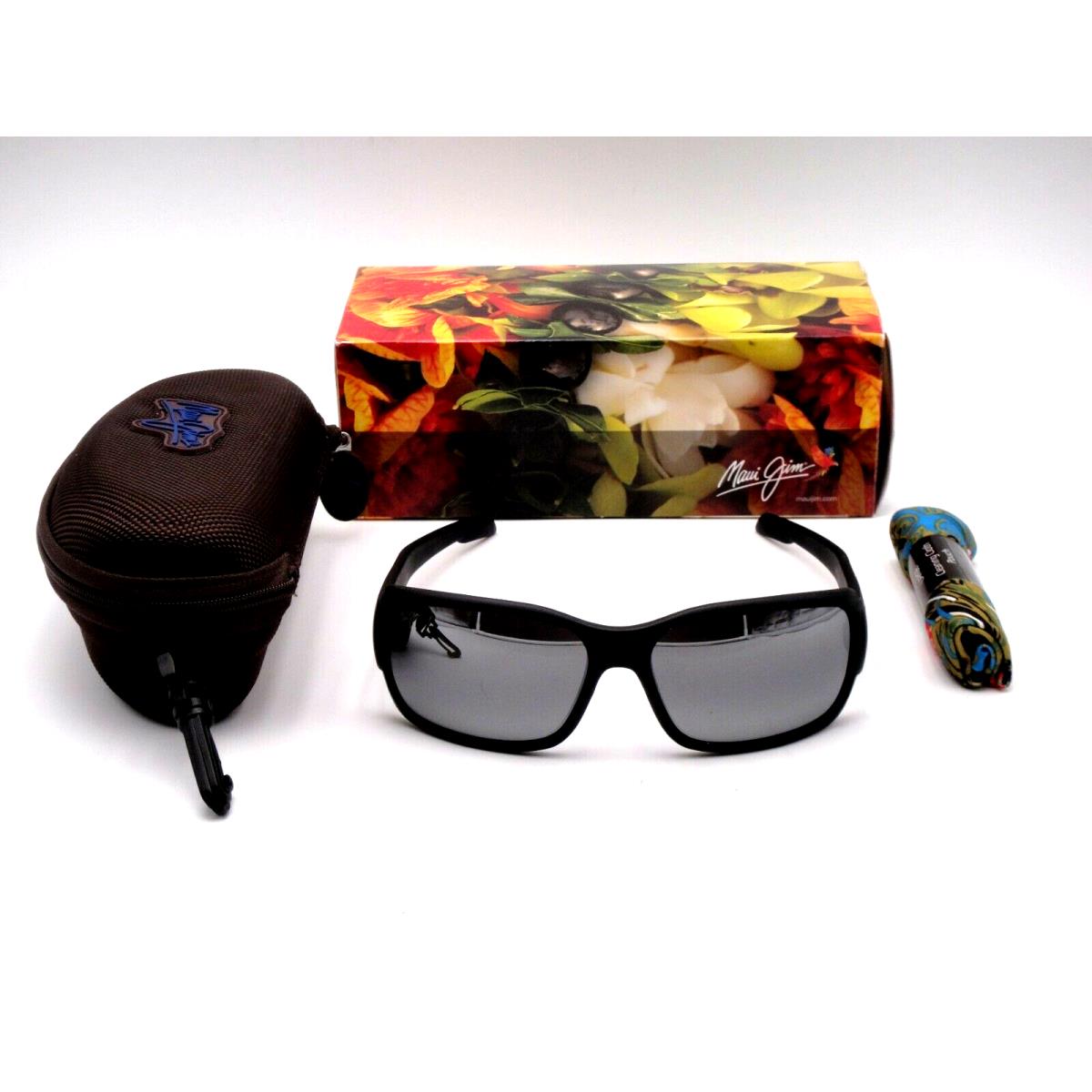 Maui Jim Hamoa Beach 226-2M Sunglasses Black/neutral Grey Polarized Lens