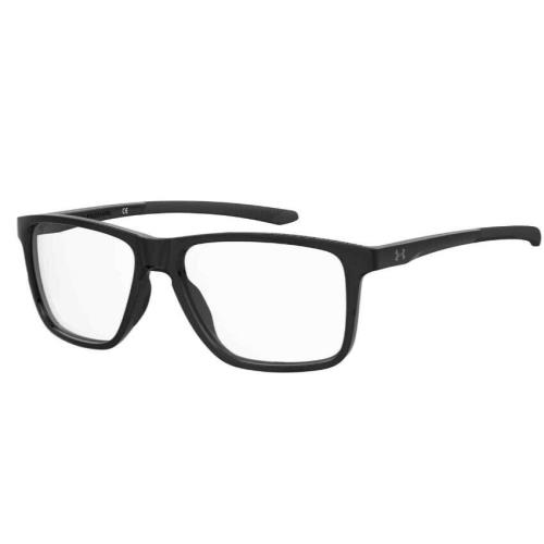 Under Armour Ua 5022 0807/00 Black Rectangle Full-rim Unisex Eyeglasses
