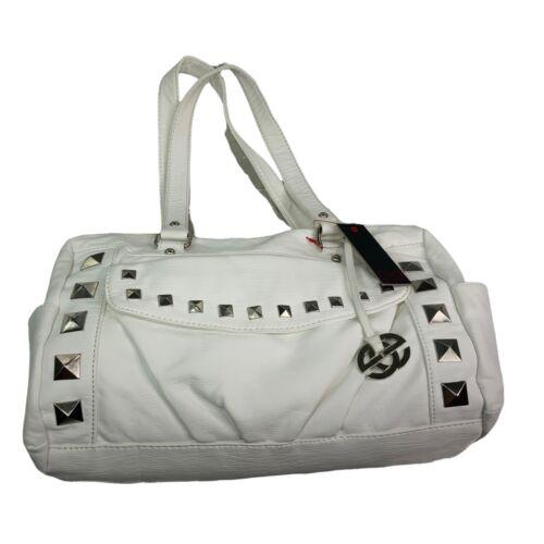 Red by Marc Echo Satchel Sicky White Ivory Vegan Leather