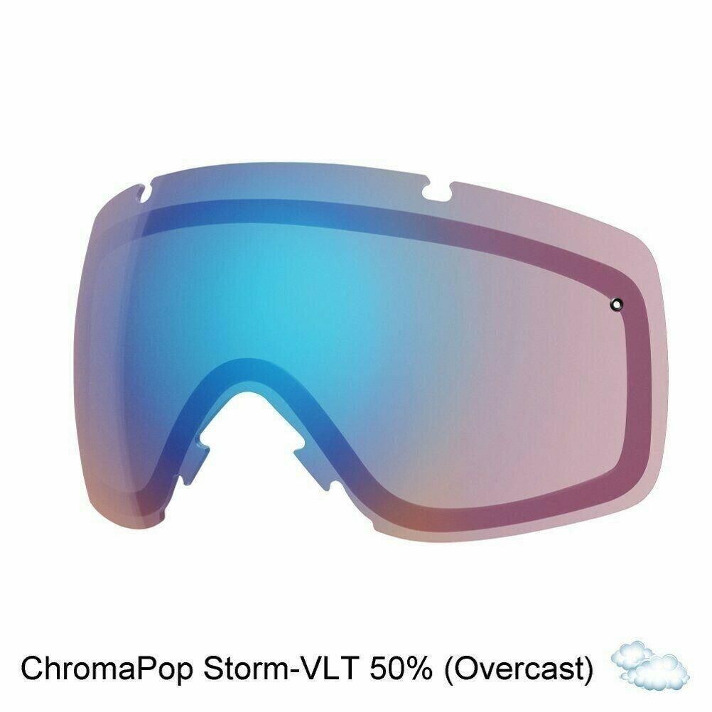 Smith Optics IO Replacement Lens Snow Goggles Chromapop Storm Rose Flash