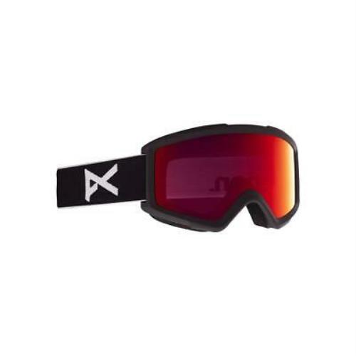 Anon Helix 2.0 Goggles Black Perceive Sunny Red