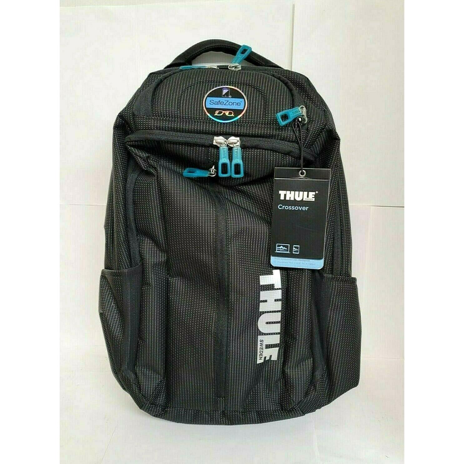 Thule Crossover Backpack Bag 25L TCBP-317 Black Holds Unto 15 Inch Laptop