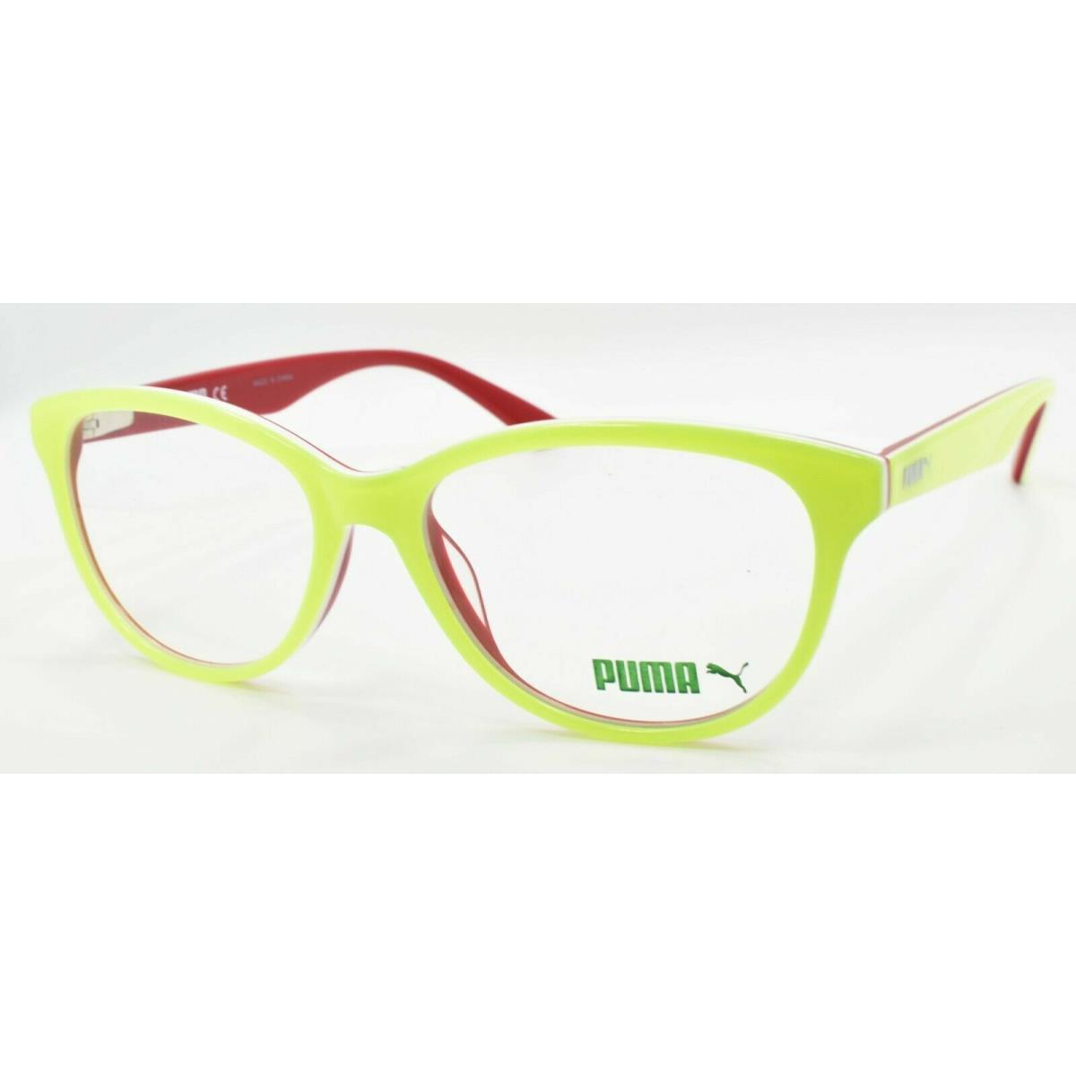 Puma Pu0109o 004 Women`s Eyeglasses Frames 52 16 140 Yellow 889652063188 Puma Eyeglasses 