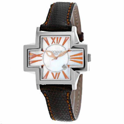 Locman Women`s Italy Plus Mother of Pearl Dial Watch - 181MOPWH/BRKS