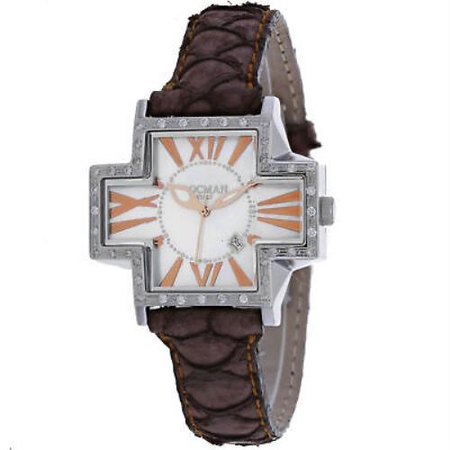 Locman Women`s Italy Plus Mother of Pearl Dial Watch - 181MOPWHD