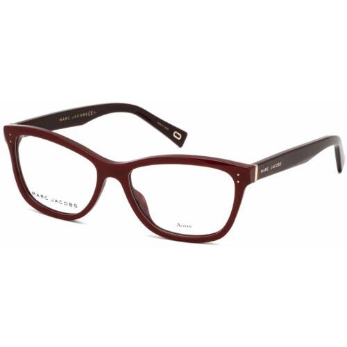 Marc Jacobs MARC123-0OXU-53 Eyeglasses Size 53mm 16mm 140mm Red