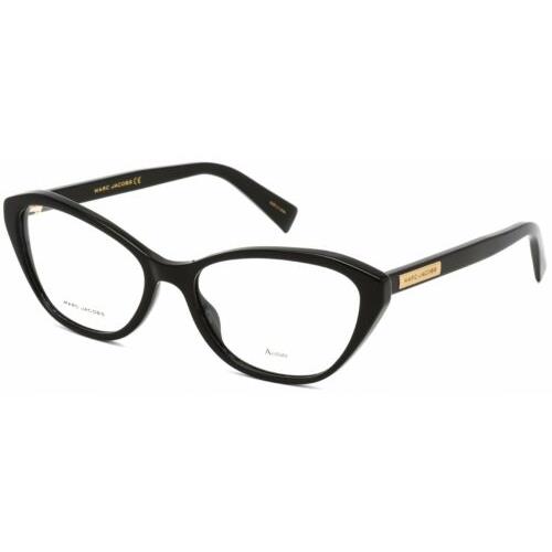 Marc Jacobs MARC431-0807-54 Eyeglasses Size 54mm 17mm 140mm Black