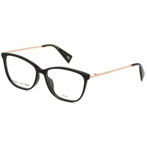 Marc Jacobs MARC258-0807-52 Eyeglasses Size 52mm 14mm 140mm Black