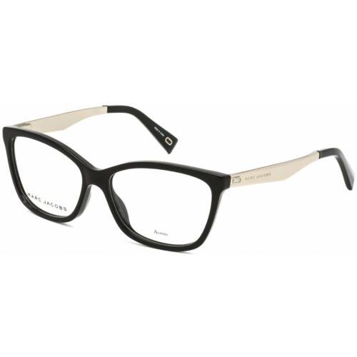 Marc Jacobs MARC206-0807-54 Eyeglasses Size 54mm 15mm 140mm Black