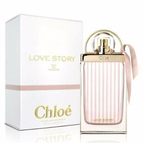 Chloé Love Story by Chloe 2.5 oz Edt Eau de Toilette Spray Womens Perfume 75 ml