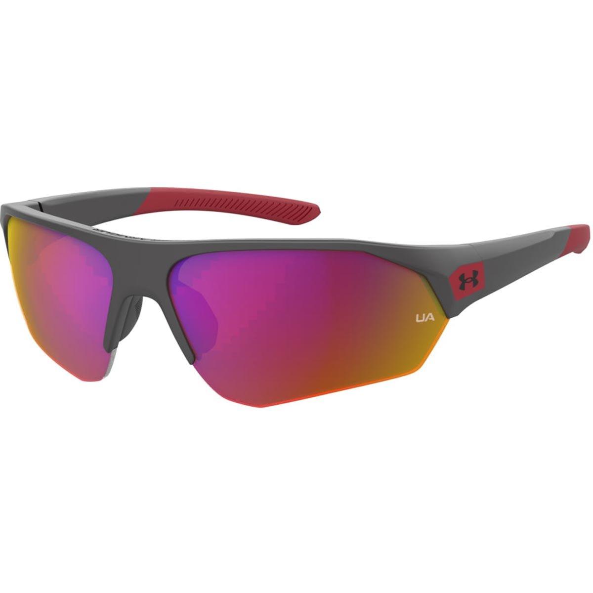 Under Armour Playmaker Jr Sunglasses GRAY | RED