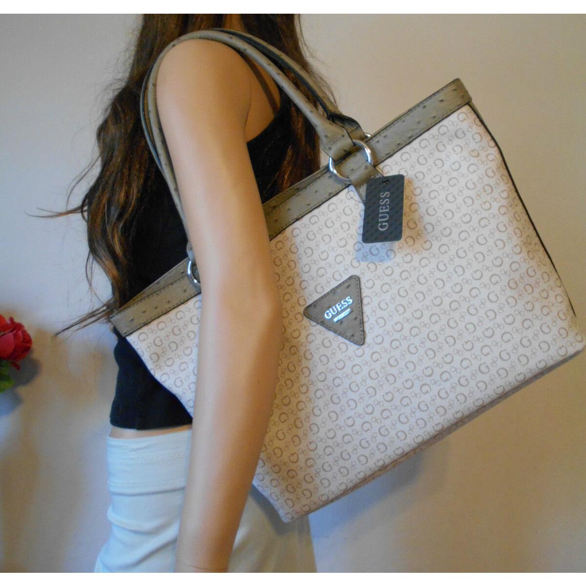 tan guess bag