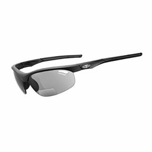 Tifosi Veloce Reader Sunglasses Matte Black Smoke +1.5 Multiplier