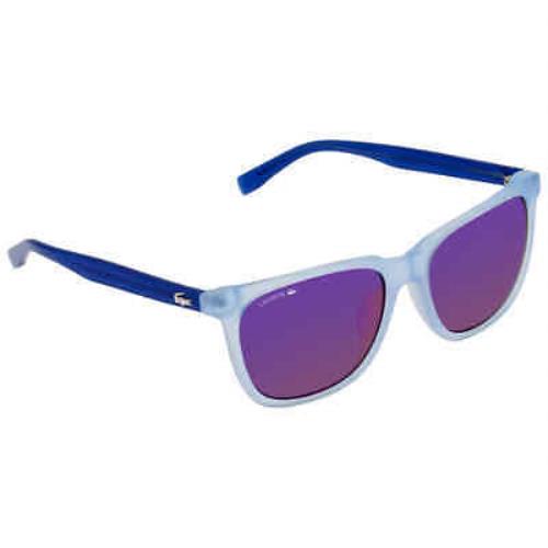 lacoste sunglasses blue square