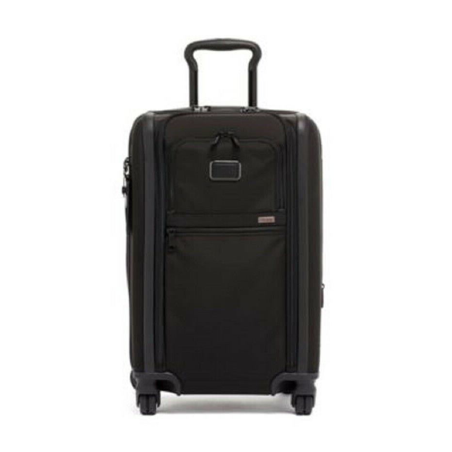 Tumi Alpha 3 Continental Expandable Spinner Carry On Luggage Black