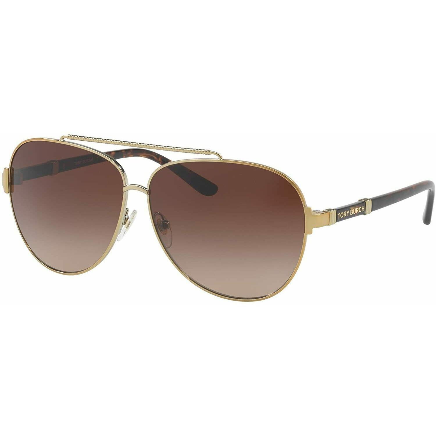 tory burch tortoise aviator sunglasses