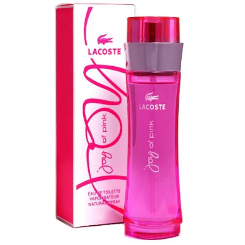 Joy of Pink by Lacoste 3.0 oz Edt Perfume For Women