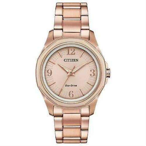 Citizen FE7053-51X Ar 35MM Women`s Rose Gold-tone Stainless Steel Watch