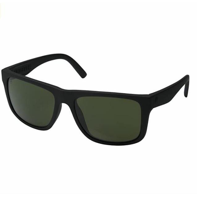 Electric Swingarm XL Sunglasses Matte Black with Grey Polarized Lens