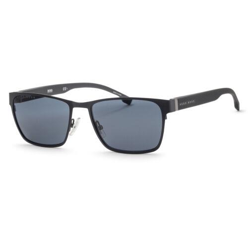 Hugo Boss Men`s B1038S-0RIW-KU Fashion 57mm Matte Grey Sunglasses