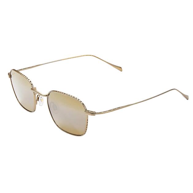 Maui Jim Puka H556-16M Matte Gold Bronze Polarized Sunglasses