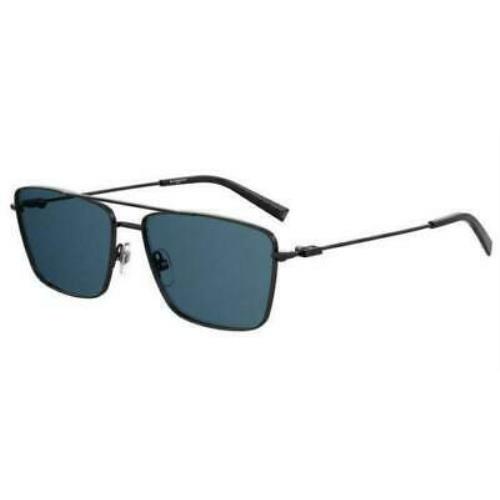 Givenchy Men`s GV7194S-807-KU Fashion 61mm Black Sunglasses