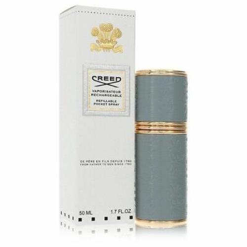 Refillable Pocket Spray by Creed Refillable Perfume Atomizer Grey Unisex 1.7