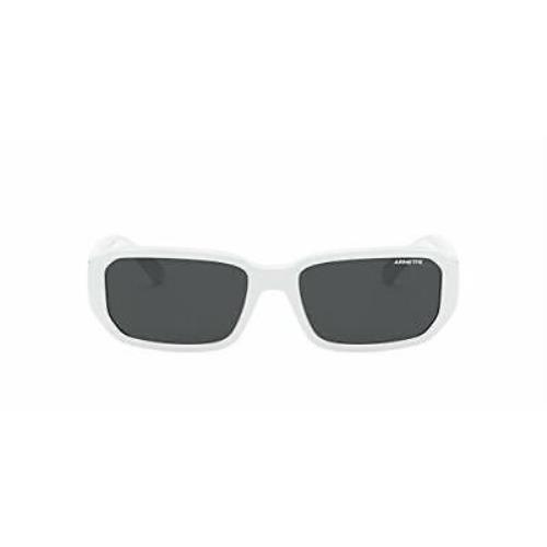 Arnette Men`s AN4007 Slide Rectangular Sunglasses Matte Black/dark Green
