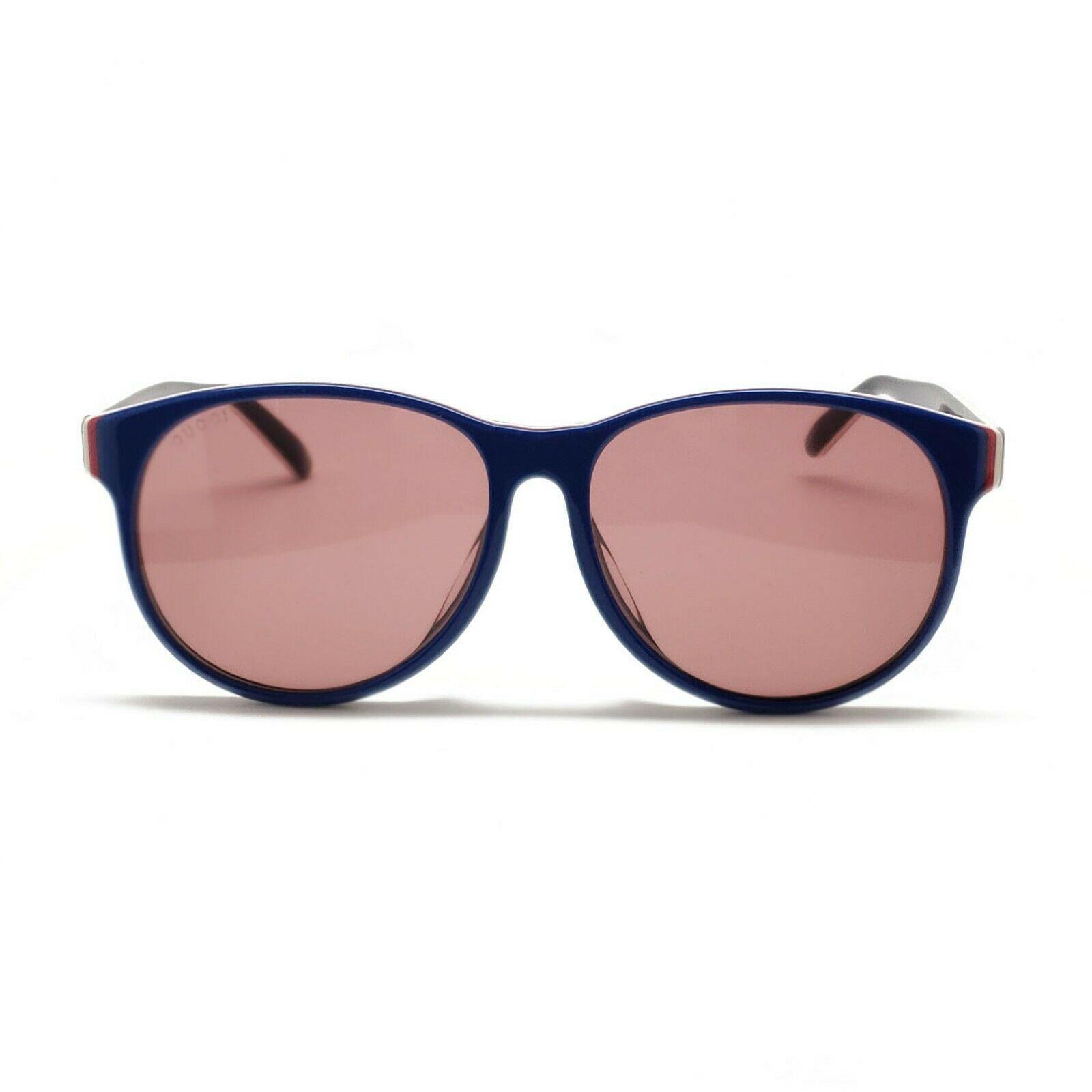 gucci core 57mm round sunglasses