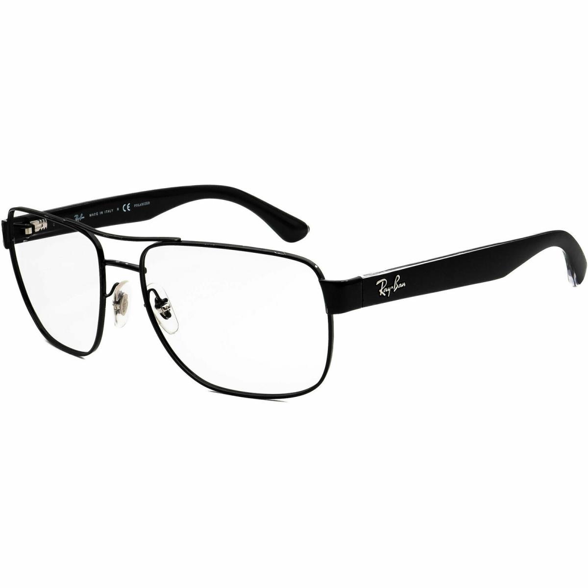 Ray-ban RB 3530 Pilot Men`s Sunglasses Eyeglasses Frame Only + Case Italy