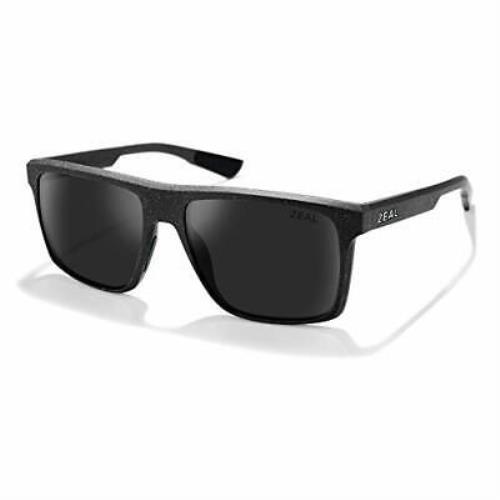 Zeal Optics Divide Men`s Eco-friendly Polarized Sunglasses - Black
