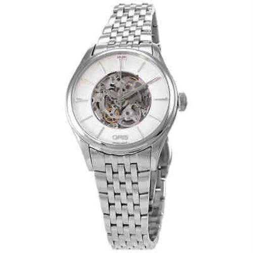 Oris Artelier Automatic Diamond Ladies Watch 01 560 7724 4051-07 8 17 79