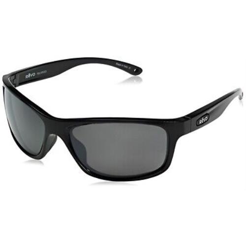 Revo Sunglasses - Harness RE 4071 01 GY - Shiny Black/graphite Gray Lens