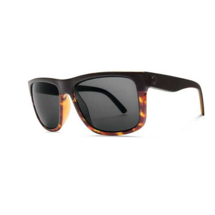 Electric Swingarm XL Sunglasses Darkside Tort with Grey Polarized Lens