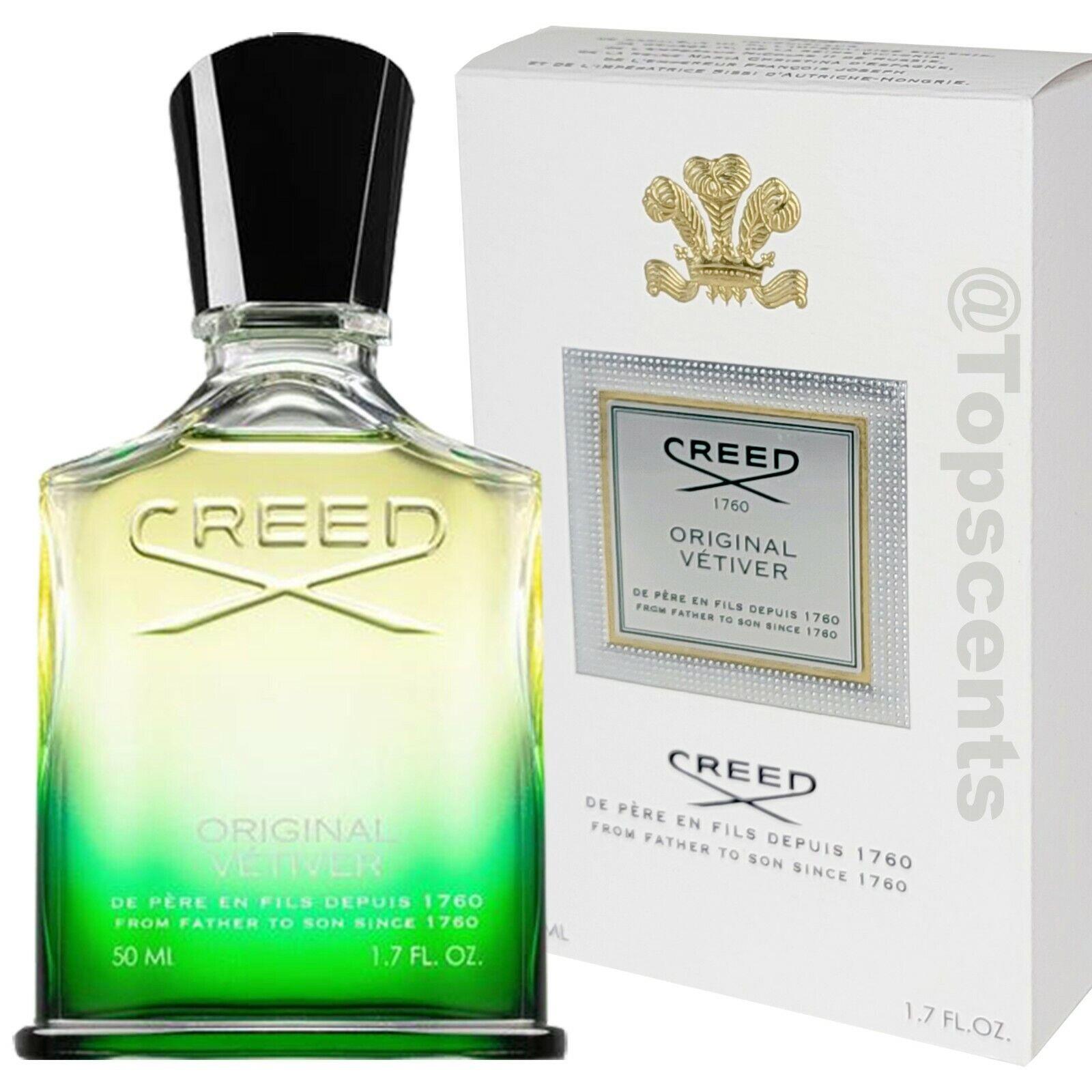 Creed Vetiver 50ML 1.7OZ Edp Spray Bottle Eau DE Parfum