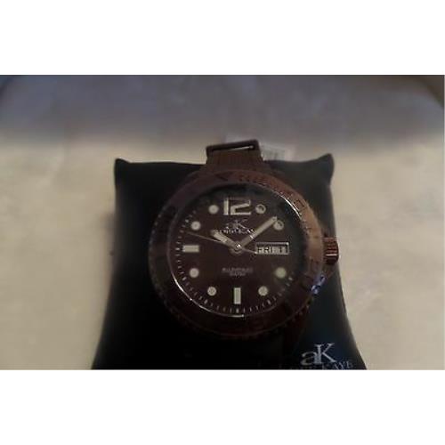 Adee Kaye AK2224-M Chronograph Men`s Watch Brown