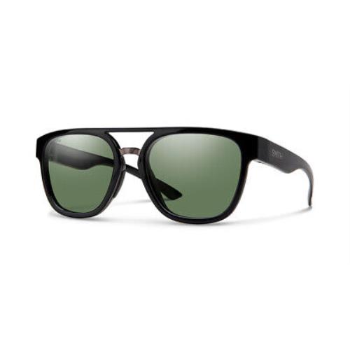 Smith Optics Agency 807 L7 Sunglasses Black Frame Polarized CP Lenses 54mm
