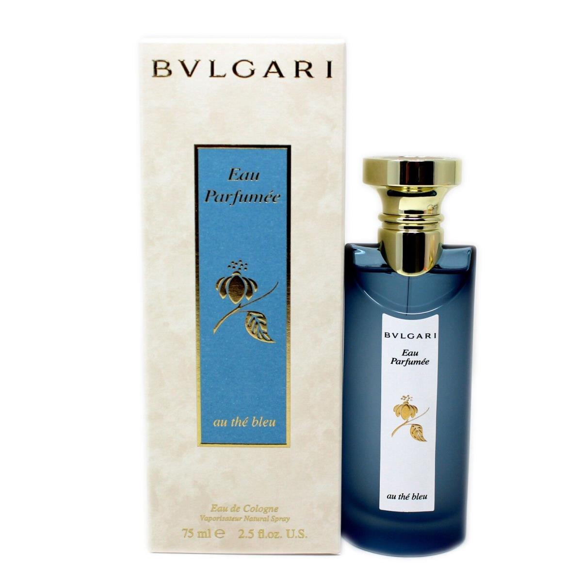 Bvlgari Eau Parfumee AU The Bleu Eau DE Cologne Natural Spray 75ML NIB-BV47350