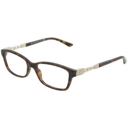 Bvlgari Eyeglasses 4061B 4061-B 5231 Variegated Violet/brown Optical Frame 52mm