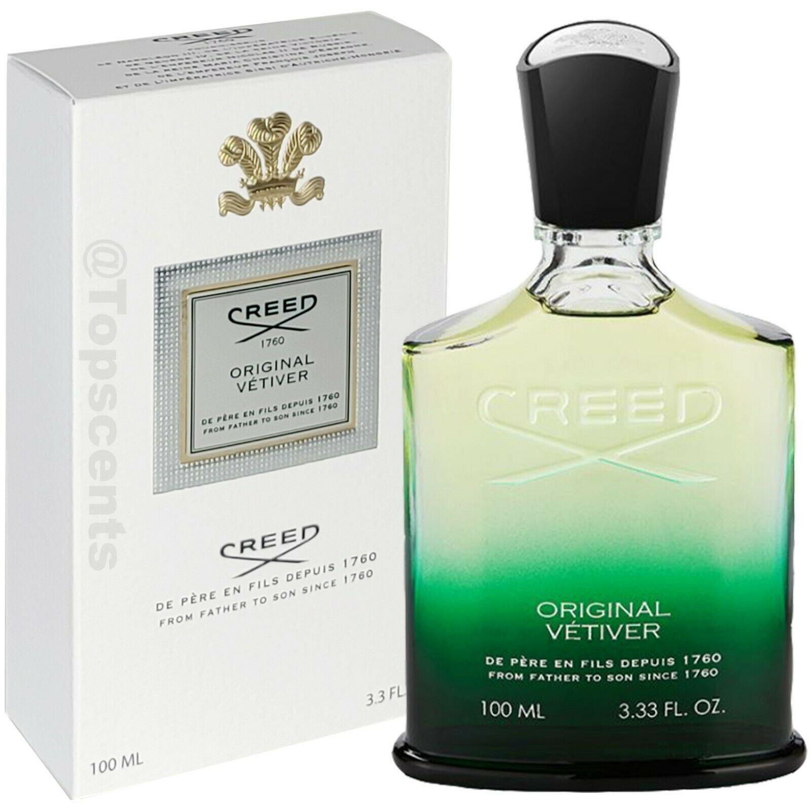 Creed Vetiver Edp 100ML 3.3OZ Spray Bottle Eau DE Parfum