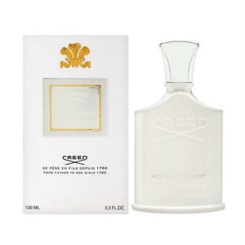 Creed Silver Mountain Water Unisex Eau De Parfum 3.4 OZ 100 ML Spray