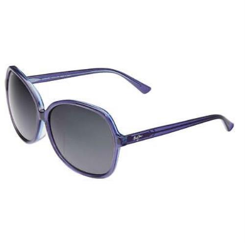 Maui Jim Taro GS795-08D Navy Blue Neutral Grey Polarized Sunglasses