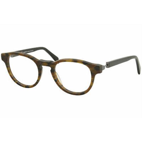 Balmain BL1078 02 Eyeglasses Men`s Tortoise/brown Full Rim Optical Frame 48mm